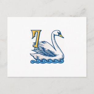 Cartão Postal De Festividades Twelve Days of Christmas - Seven Swans a-Swimming