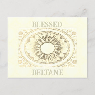Cartão Postal De Festividades Um Cartão de Saudação Dobrado Beltane Horizon
