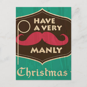 Cartão Postal De Festividades Um Cartão-postal de Natal Muito Maneiro