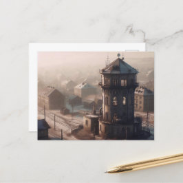 Cartão Postal De Festividades Um dia de outono