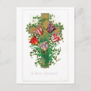 Cartão Postal De Festividades Um Feliz Natal