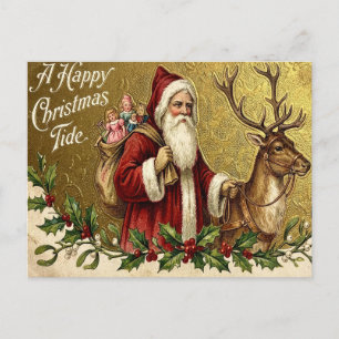 Cartão Postal De Festividades Um Feliz Natal