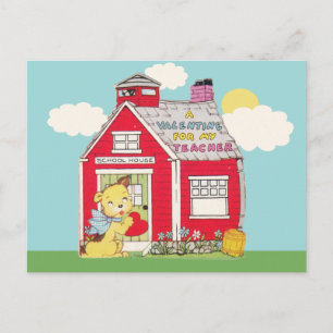 Cartão Postal De Festividades Um Namorados para o meu professor