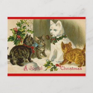 Cartão Postal De Festividades Um Natal alegre e um Ano Novo Feliz e Saudável!