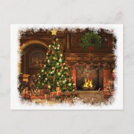 Cartão Postal De Festividades Um Natal Muito Feliz