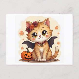 Cartão Postal De Festividades um presente bonito para o Halloween