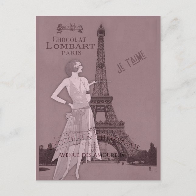 Cartão Postal De Festividades Uma noite para lembrar do Namorados (Frente)