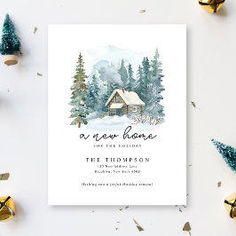 Cartão Postal De Festividades Uma Nova Caligrafia Em Casa