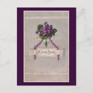 Cartão Postal De Festividades Uma Páscoa alegre