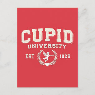 Cartão Postal De Festividades Universidade Cupida - Escola de Amor e Setas