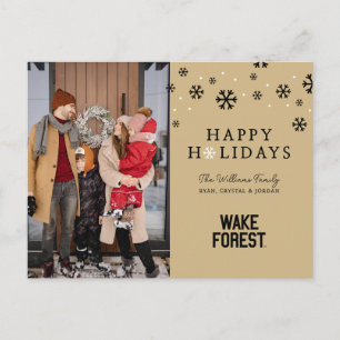 Cartão Postal De Festividades Universidade Wake Forest   Wake Forest