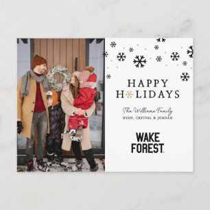 Cartão Postal De Festividades Universidade Wake Forest   Wake Forest