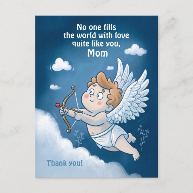 Cartão Postal De Festividades Valentine’s Day Card for Mom - Love Like No Other  (Frente)