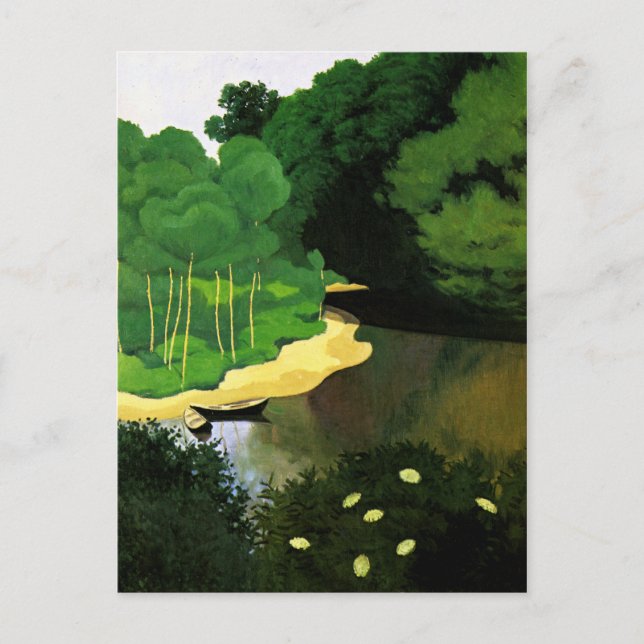 Cartão Postal De Festividades Vallotton - O Dordogne com Carrenac (Frente)