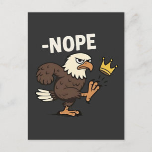 Cartão Postal De Festividades Vamos Lá TACO Trump Dia 4 De Julho Amantes De Tac