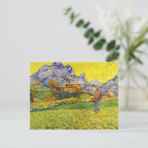 Cartão Postal De Festividades Van Gogh - Um Prado na Montanha,