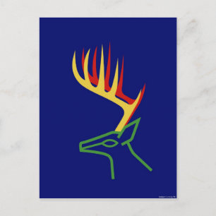 Cartão Postal De Festividades Vendedor de Natal