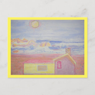 Cartão Postal De Festividades Ventos marítimos