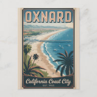 Viagem Retro Vintage Oxnard Califórnia