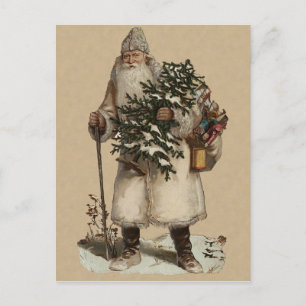 Cartão Postal De Festividades Victorian Christmas Postcard