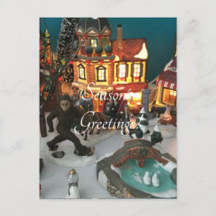 Cartão Postal De Festividades Vila Bigfoot