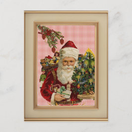 Cartão Postal De Festividades Vintage French Cotage Country — Cartão-postal de N