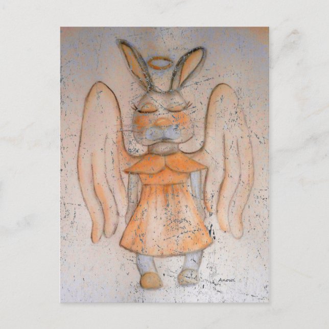 Cartão Postal De Festividades Vintage Hase (Frente)