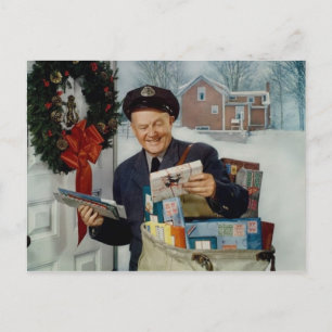 Cartão Postal De Festividades Vintage : Natal-