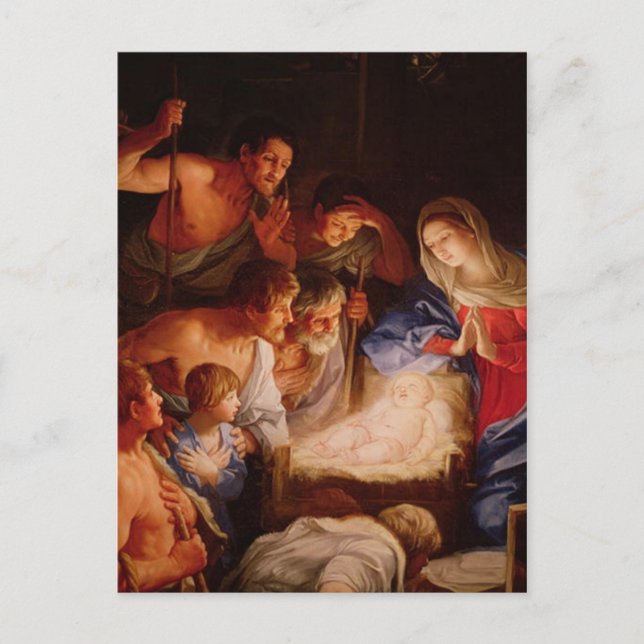 Cartão Postal De Festividades Vintage: Natal - (Frente)