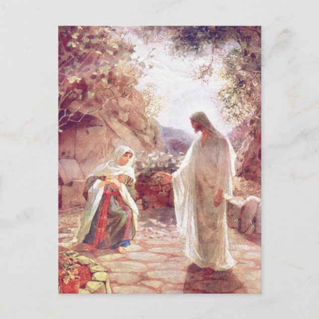 Cartão Postal De Festividades Vintage : páscoa - (Frente)