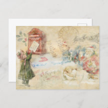 Vintagem "Carta aos Papais noeis"