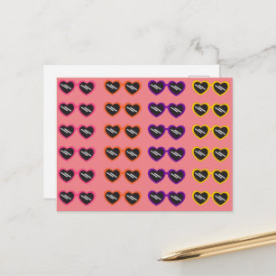 Cartão Postal De Festividades Visão de Amor