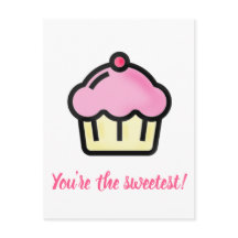 Você é o mais doce! Dia de os namorados cupcake