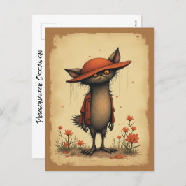 Cartão Postal De Festividades Você não achou que eu escreveria de volta, você ar