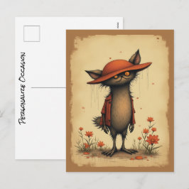 Cartão Postal De Festividades Você não achou que eu escreveria de volta, você ar