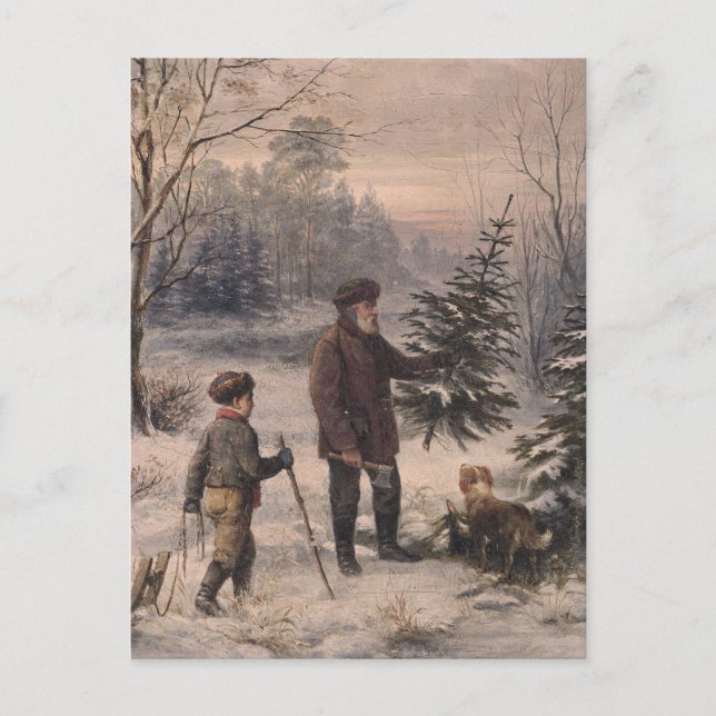 Cartão Postal De Festividades Vorweihnacht | F Kruger| Natal alemão (Frente)