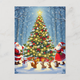 Cartão Postal De Festividades „Weihnachtliche Harmonie“