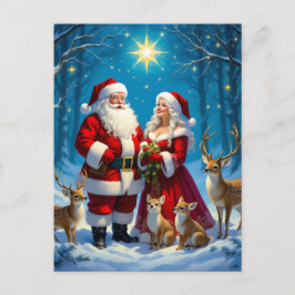 Cartão Postal De Festividades „Weihnachtliche Harmonie“