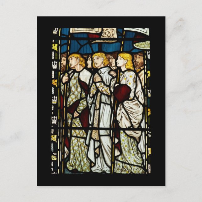 Cartão Postal De Festividades William Morris - Todos os Santos (Frente)