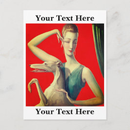 Cartão Postal De Festividades Wladyslaw Theodore Benda