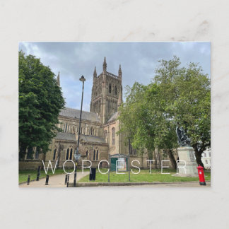 Cartão Postal De Festividades Worcester