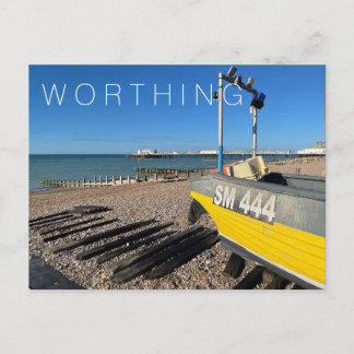 Cartão Postal De Festividades Worthing