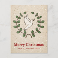 Wreath da Dove de Natal