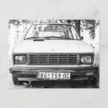 Yugo, velha bagagem de carro iugoslaviano