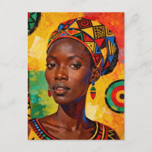 Cartão Postal De Festividades “Zainab” Filha do Sol Dourado 