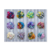 Cartão postal de fibra tingida English Leicester L