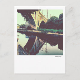 Cartão postal de Filadélfia-Manayunk Towpath