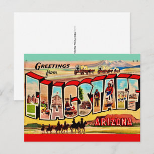 Cartão postal de Flagstaff Arizona