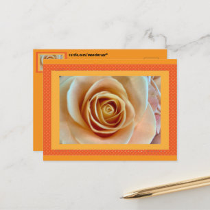 Cartão postal de flor