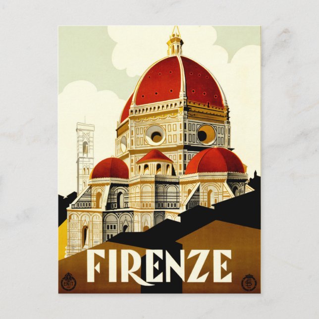 Cartão Postal de Florença (Frente)